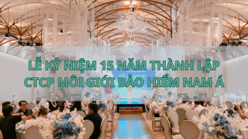 NAM Á TỔ CHỨC LỄ KỶ NIỆM 15 NĂM NGÀY THÀNH LẬP
